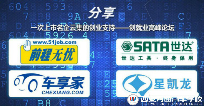 萬(wàn)通汽車教育2018年創(chuàng)就業(yè)高峰論壇