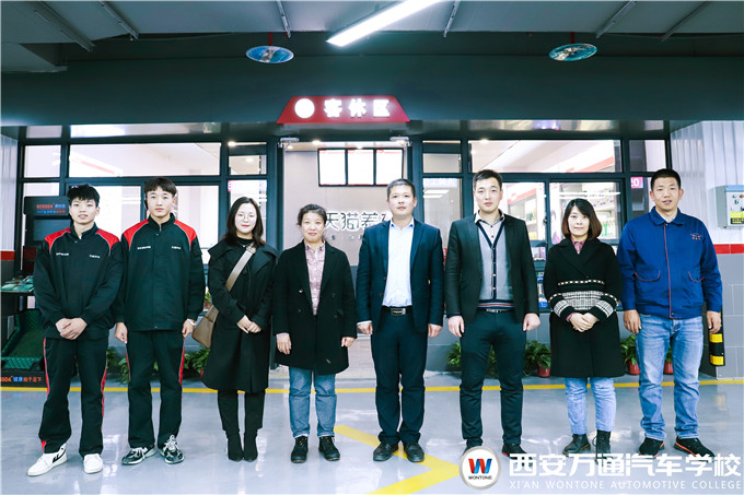 西安萬通校領(lǐng)導(dǎo)深入哈貝卡企業(yè)考察交流，拓寬校企合作領(lǐng)域
