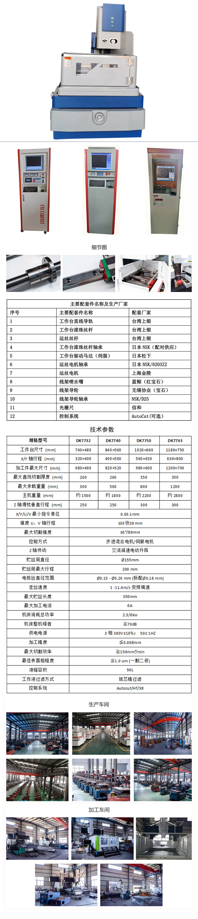 中走絲,全封閉環保型中走絲線切割機2