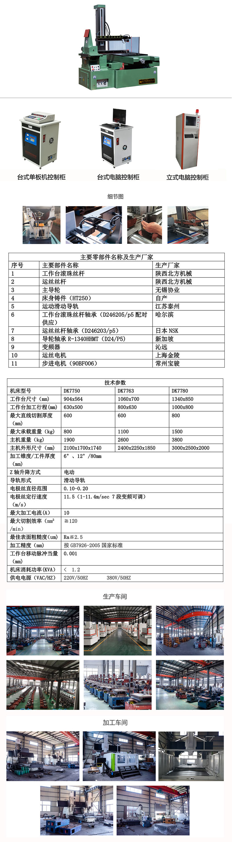 快走絲，DK7750快走絲線切割機床2